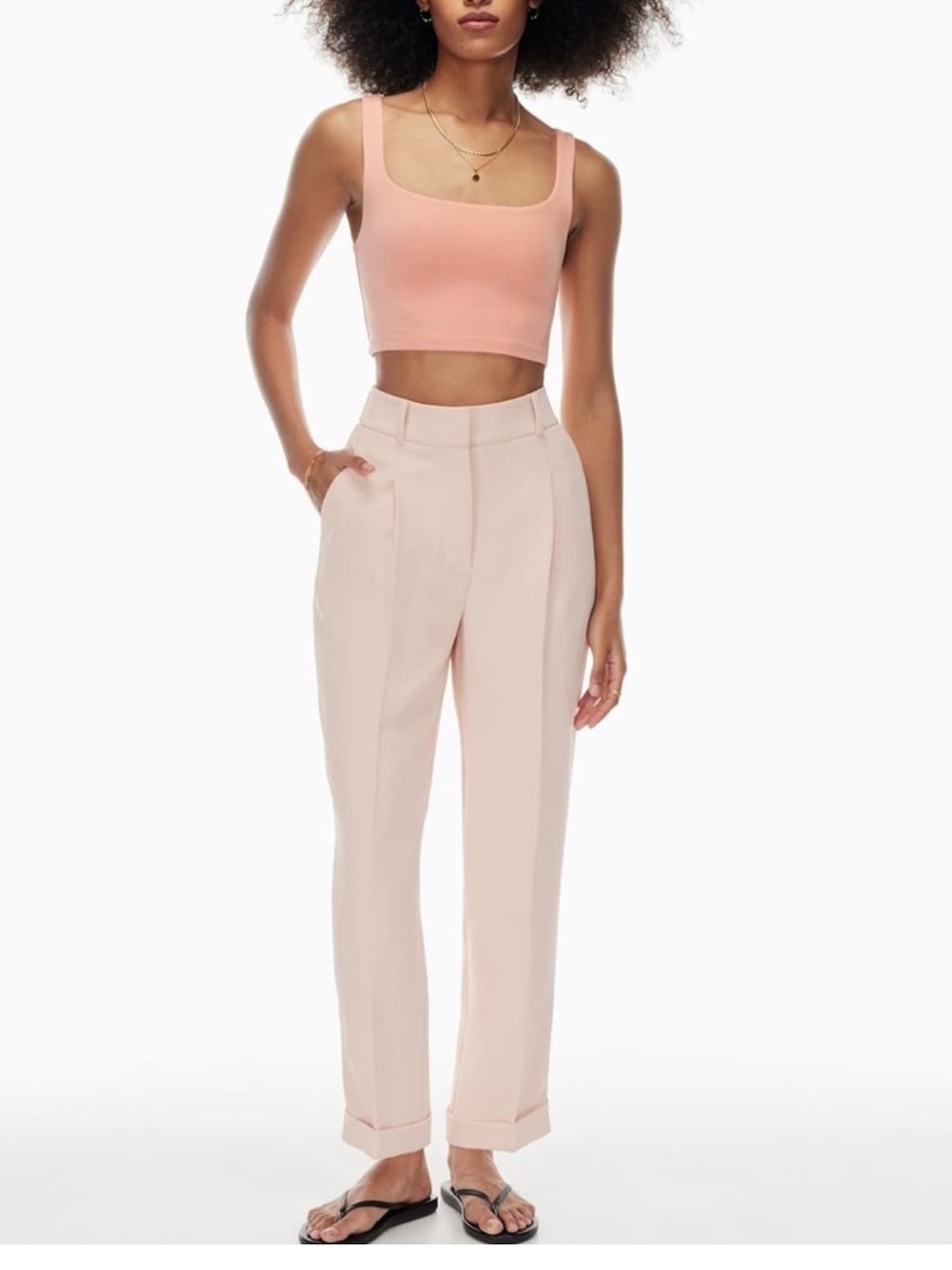 NWT dashwood pant coral blush